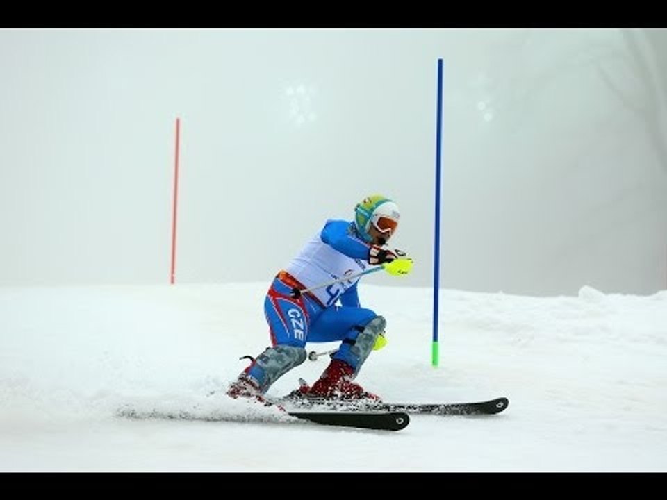Patrik Hetmer (1st run) | Men's super combined visually impaired | Alpine skiing | Sochi 2014