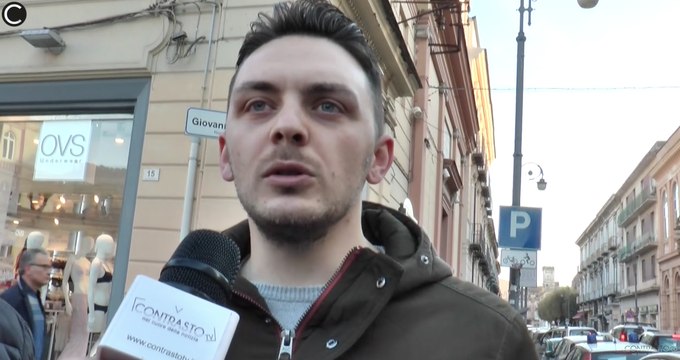 Santa Maria C.V (CE) - Polizia penitenziaria, concorso sospeso.Giovani in protesta (14.03.17)