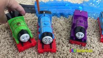 Thomas and Friends toy trains Rail Rollers Learn Colors Egg Surprise Toys for kids ABC SUR