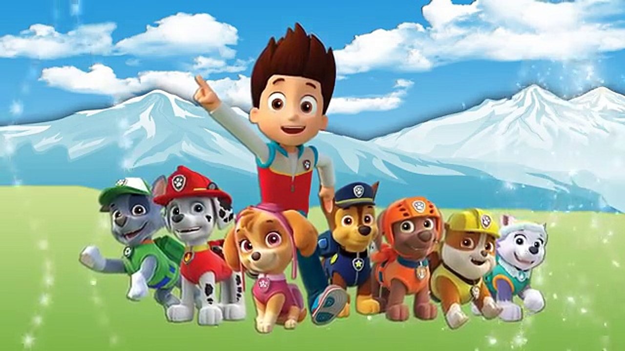 Paw Patrol finger family song for kids nursery rhyme | Paw Patrol english cartoon for children song