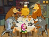 Masha and The Bear Hiccup Memory Game for children - Маша и Медведь - Дышите! Не дышите! H