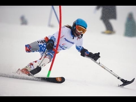 Inga Medvedeva (1st run) | Women's slalom standing | Alpine skiing | Sochi 2014 Paralympics