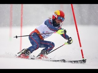 Jade Etherington (1st run) | Women's slalom visually impaired | Alpine skiing | Sochi 2014
