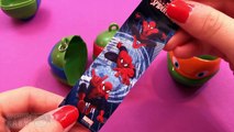 Play Doh Superhero Surprise Eggs Ninja Turtles Spiderman Disney Frozen Hello Kitty MLP Bat