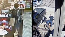 Woman Swipes Charity Jar & Thief Swiftly Rides Off With Bike