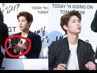 161119 Park Bo Gum 박보검 So cute and Hansome At TNGT Fansign| Sweet moment.