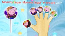 Peppa Pig Ice Cream Lollipop Finger Family / Nursery Rhymes Lyrics