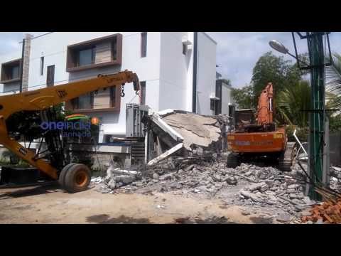 BBMP demolition drive to clear encroachments on Rajakaluve drains