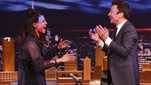 Priyanka Chopra Plays Holi with Jimmy Fallon on Tonight Show