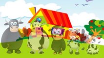Finger Family Nursery Rhymes for Children Cow Cartoons | Finger Family Children Nursery Rh