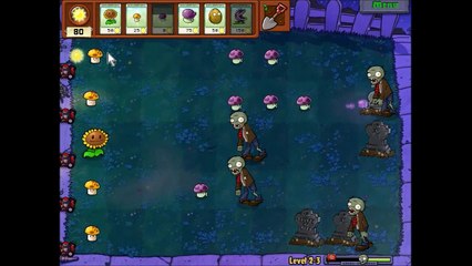 plants Vs Zombies [PvZ] - [Adventure] - Level 2 - 3