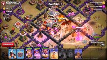 [CLASH OF CLAN] Clash Of Clans - INSANE 48 TROOP TROLL WAR!! - ATTACKING THE TOP 2 PLAYERS LIVE!
