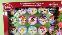 25 Disney Princess Christmas Ornaments - Snow White Cinderella Rapunzel Ariel Belle Mulan