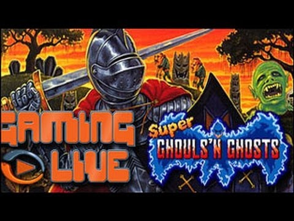 GAMING LIVE Oldies - Super Ghouls'n Ghosts - 2/3 : Le radeau de l'espoir