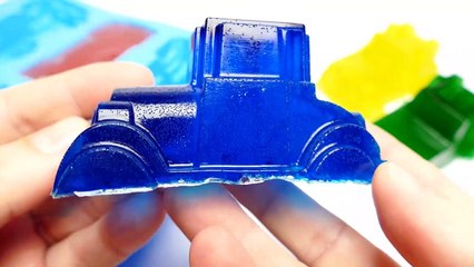 DIY Colorful Jelly Cars & Trucks Fun for Kids-CfbM0KRFFsc
