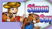 Simon Says | Music Game for Kids | Simon Says Song | Simon Says for Kids | The Kiboomers