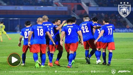 Aksi JDT 'belasah' Global di Larkin