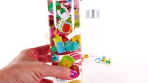 How To Make I Spy Bottles using Shopkins Season 5 & Splashlings | DIY Kids Crafts with DCT