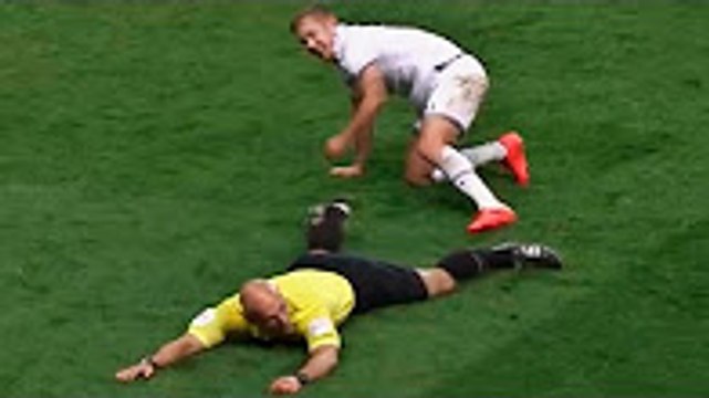 Players vs Referees ● Fights, Funny, Skills & Assist ● HD