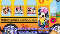 Mickey Mouse Colors for Kids w/ Wheels On The Bus Nursery Rhymes Songs