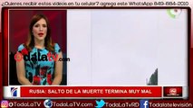 Salto de la muerte termina muy mal-Noticias y Mas-Video