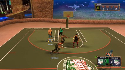 NBA 2K17 fasbreak baseline s equip sunset block