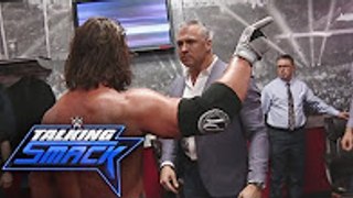 WWE Talking Smack 7 March 2017   AJ Styles and Shane McMahon s confrontation spins out of control