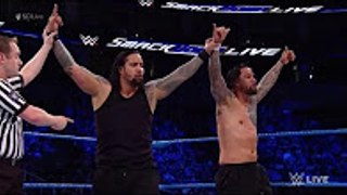 American Alpha vs The Usos Full Match - WWE Smackdown 14 March 2017