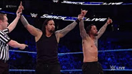 American Alpha vs The Usos Full Match - WWE Smackdown 14 March 2017