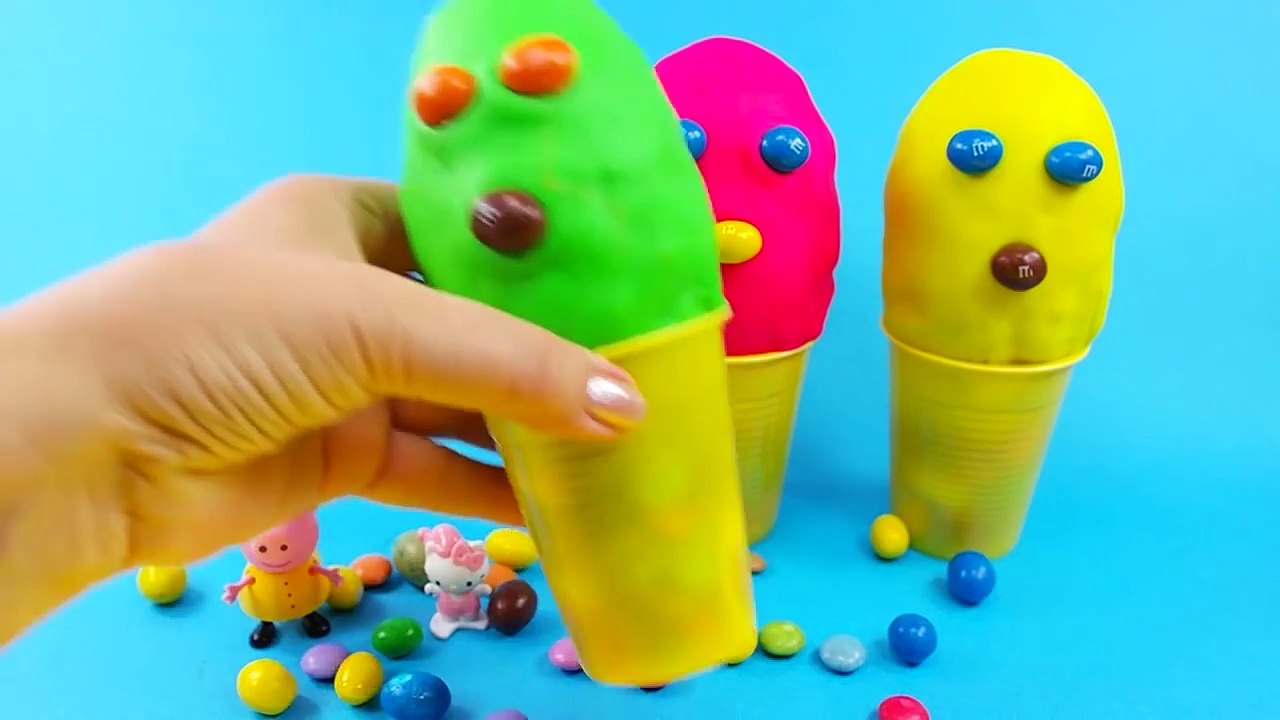 Привет Китти пена глина Добрее сюрприз Яйца лед крем чашки миньоны дисней Принцесса Радуга