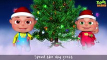 Five Little Babies Christmas Song - Jingle Bells - Nursery Rhymes For Children