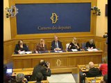 Roma - Decreto Minniti - Conferenza stampa di Giulio Marcon (14.03.14)