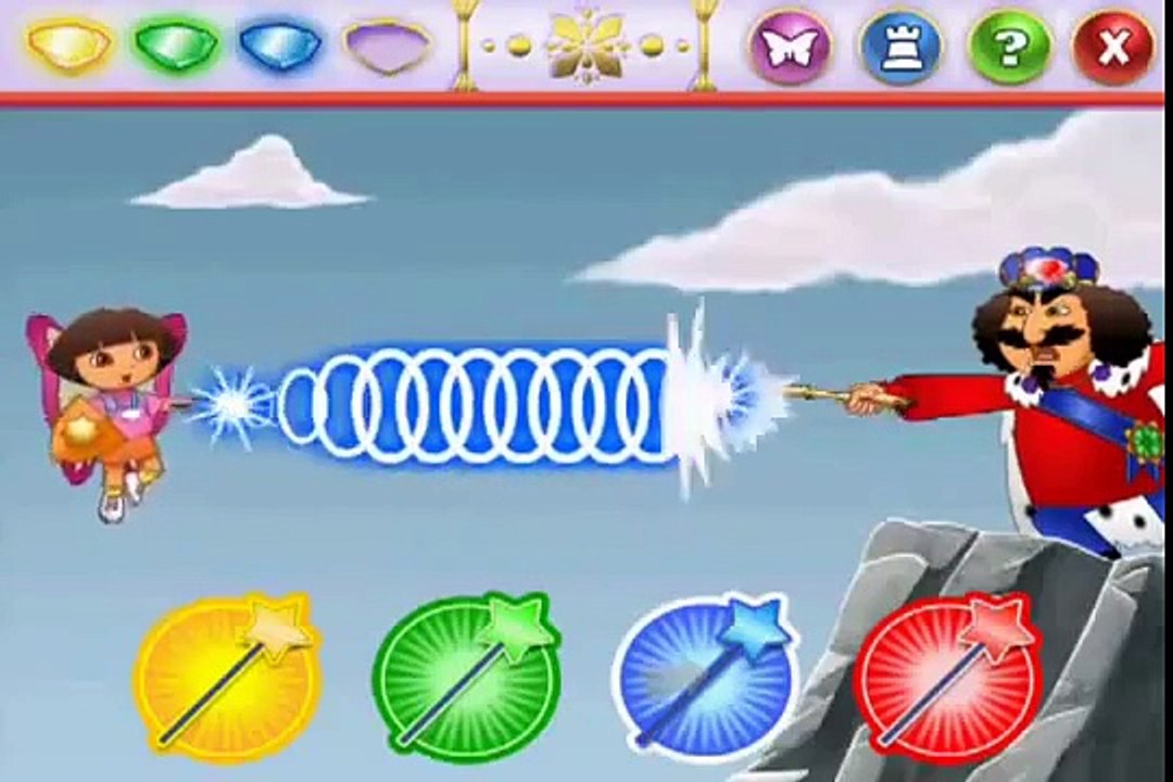 Dora The Explorer Saves Crystal Kingdom Full Game part 01 Cartoon game. Dora the Explorer