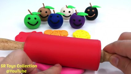 Play-Doh Apples with Hello Kitty Elephant Straw