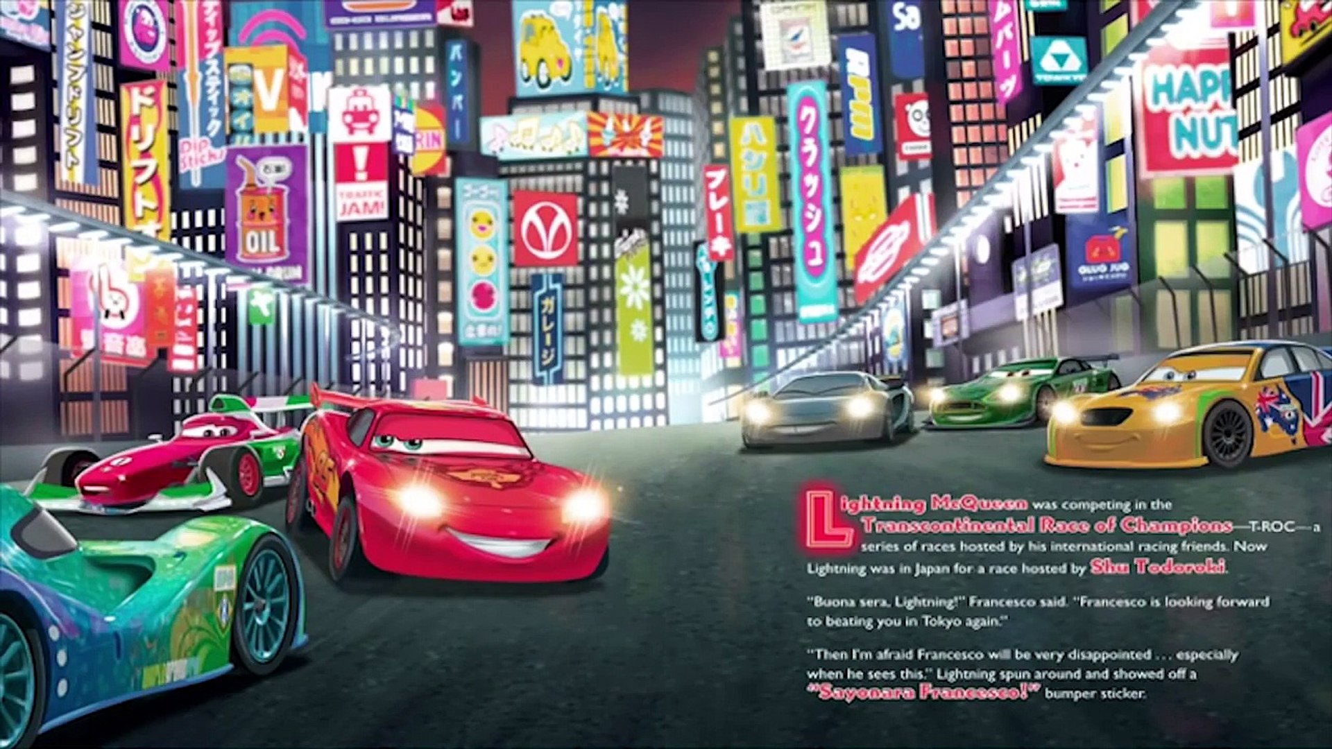 cars 2 neon racers
