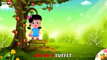 Karaoke: Little Miss Muffet - Songs With Lyrics - Cartoon/Animated Rhymes For Kids
