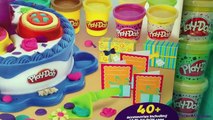 ★ Huge ★ Play Doh Magic Swirl Ice Cream Shoppe Gift set by Hasbro Cake Popsicles Sundaes D