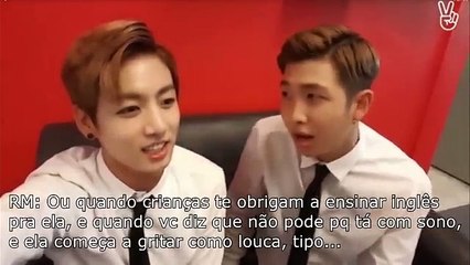 Aula de inglês - Wtf Bangtan