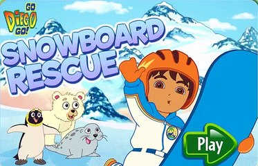 Go Diego Go! - Diegos Snowboard Rescue 3D! - New Full Game English - Dora Friend The Expl