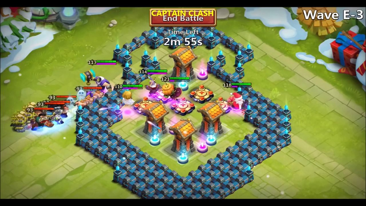 Castle Clash Town Hall 14 HBM Defense Base Design TH14 Corner Base ...