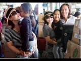 Việt Hương hạnh phúc đón chồng con ở sân bay -Tin việt 24H