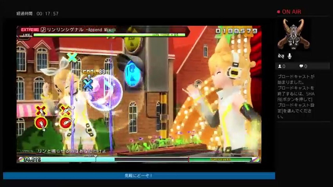 超音程を　とろうとしない　ミク配信。 (10)