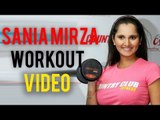 Sania Mirza posts gym workout video on Facebook