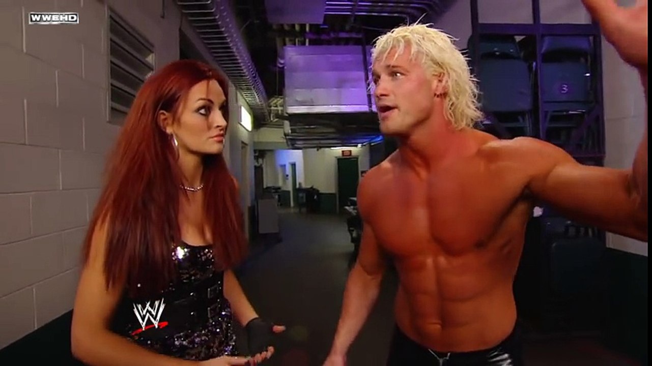 Dolph Ziggler talks to Maria