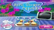 April Showers Cupcakes - Cooking Game for Kids