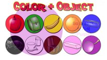 Colors Lesson (Korean Lesson 05) CLIP - Teach Colour Names, Baby Korean Words, 색깔, 한국말로 색깔