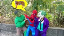 Spiderman SAW Venom WEREWOLF Attack Frozen Elsa vs Joker Hulk Venom Fun Superhero Movies I