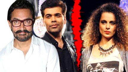 Aamir Khan Reacts To Karan-Kangana Controversy