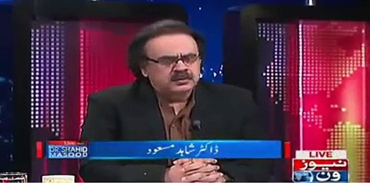 Nawaz Sharif violate the PEMRA rule now what will PEMRA do with him - Dr Shahid Masood