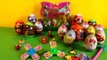 25 Huevos Sorpresa * Hello Kitty Angry Birds Minnie Peppa Cars Kinder Huevos Sorpresa
